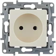 Etika Розетка 2к 16А слонов.кость 672320