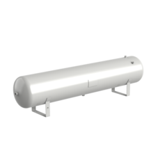 Ресивер горизонтальный DNT Р 150-16-Г (цинкование Гальванолом)