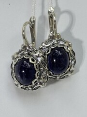 Лафар (серьги из серебра)