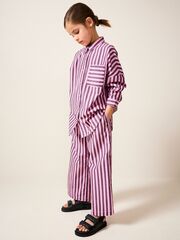 Рубашка и брюки в комплекте для девочки Next E28-029, Розовый, Коричневый
