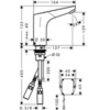 Hansgrohe Focus 31171000 Смеситель сенсорный, батарейка