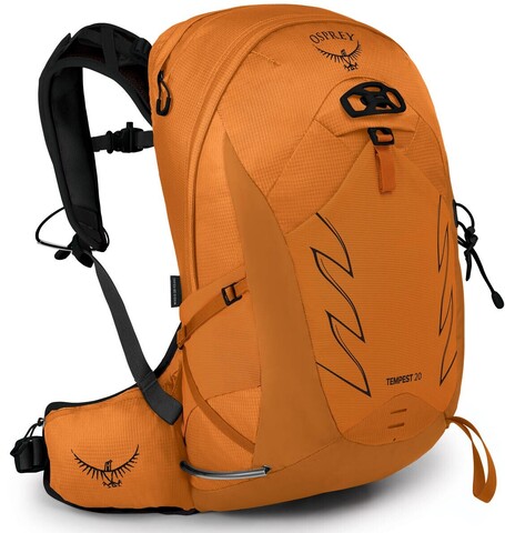 Картинка рюкзак туристический Osprey Tempest 20 bell orange - 1