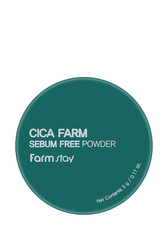 FarmStay Cica Farm Sebum Free Powder Матирующая рассыпчатая пудра с центеллой азиатской