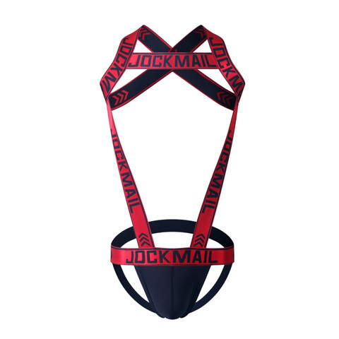 Мужская портупея красная JOCKMAIL JM913-8