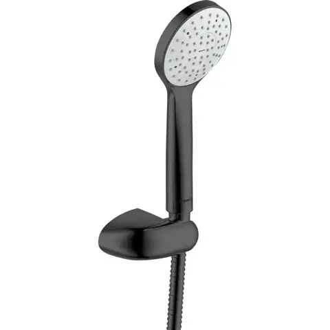 Damixa 914510000 Eclipse Graphite душевой набор: 100 мм, 1ф, наст. держатель, шланг 1,5м