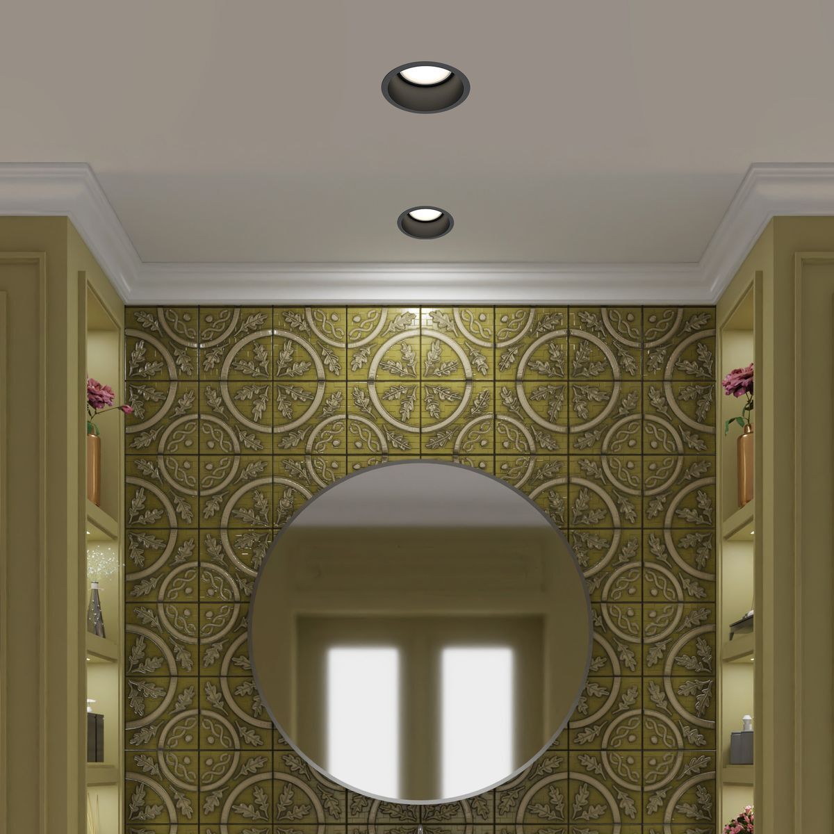 Встраиваемый светильник Maytoni Reif DL049-01B