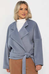 Пальто укороченное Хайт (джинс) Б14338-7М LT Collection