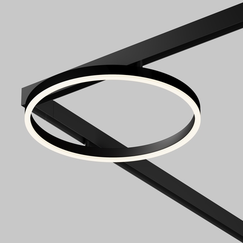 Магнитный трековый светильник Maytoni EXILITY Rim TR227-2-24W4K-B