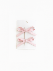 Комплект заколок "Бантики", Розовый