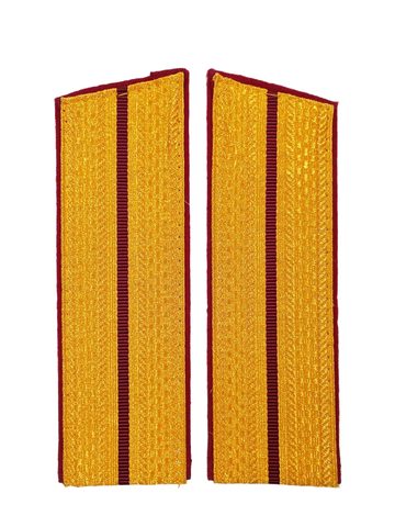 Погоны ВВ парадные 1 просвет (скос)