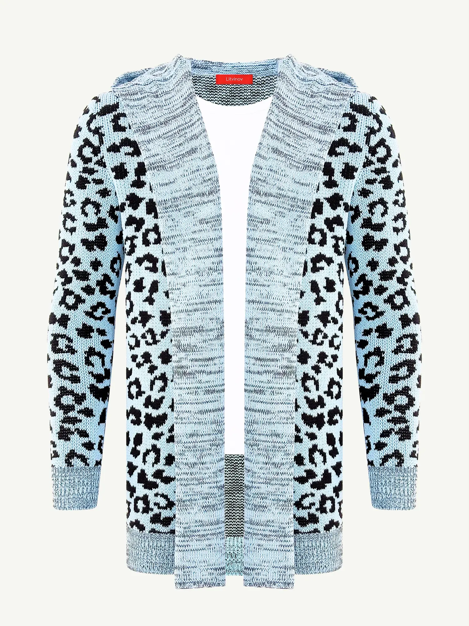 Кардиган с капюшоном