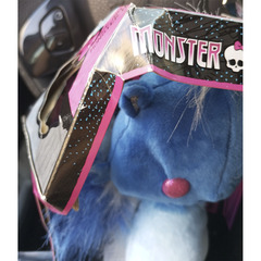 Плюшевый Хорек Руен Питомец Спектры Вондергейст 14 см - ! НЕ ИДЕАЛЬНАЯ КОРОБКА !