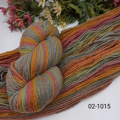 Дундага 6/2 шерсть секционного окрашивания 02-1015