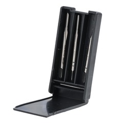 Метчик М 1,6х0,35 (Комплект 3шт) DIN352 HSS-G 6h 32мм a=2,1 Voelkel 27310