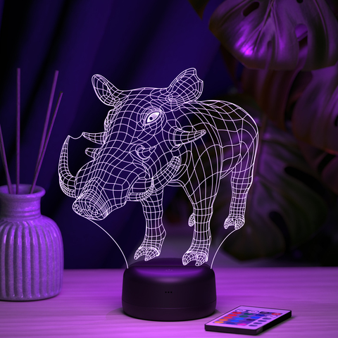 3Д-светильник 