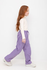 брюки  для девочки  ВК 46015/24/6 УЗГ