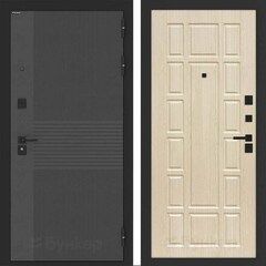 Входная металлическая дверь Бункер HIT Хит B-05/ ФЛ-244 Беленый дуб