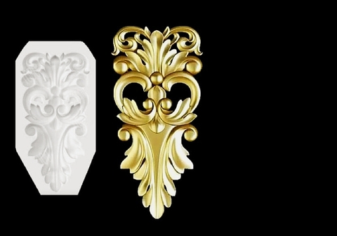 Силиконовый молд Декор № 14