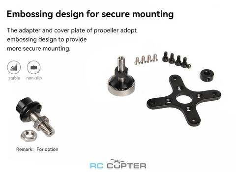 T-Motor AT2814 KV900 3D F3A длинный вал