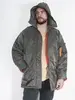 Куртка Аляска демисезонная Husky City Nord Storm (т.серая - r.grey/orange)