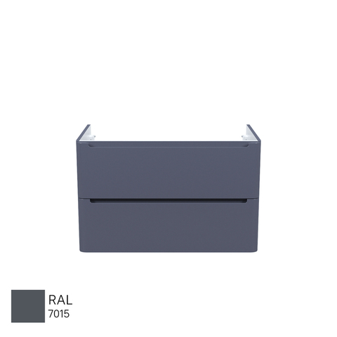 Тумба подвесная IDDIS Edifice, 80 см, темно-серый, EDI80D0i95