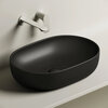 Ceramica Nova Element CN6047MB Умывальник чаша накладная овальная, 60x41.5, цвет: чёрный