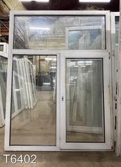 Окно Пластиковое Б/У 1930 (1370)(в) x 1430(ш)