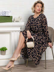 Платье Идиллия (сине-бежевое) П15379-16М LT Collection