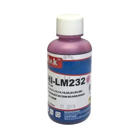 Чернила для HP ( 85) HP Designjet30, 30n, 90, 90r, 90gp, 130 C9429A (100мл,light magenta, Dye) HI-LM232 MyInk