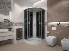 ДУШЕВАЯ КАБИНА ERLIT ER3508P-C4 80x80x215 с низким серым поддоном