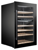 Винный шкаф Temptech Oslo OZ90DB двухзонный черный