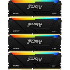 Оперативная память Kingston Fury Beast RGB KF432C16BB2AK4/32