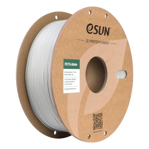 Пластик для 3D-печати eSUN PETG-Matte, 1,75 мм, 1 кг, бетонный серый, PETG-MT175O-CH1Y1