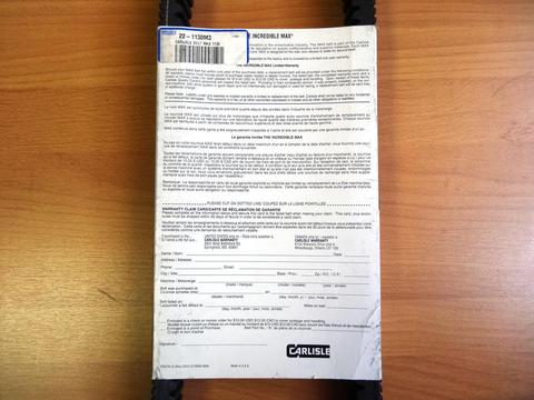 Ремень вариатора ULTIMAX MAX1130M3