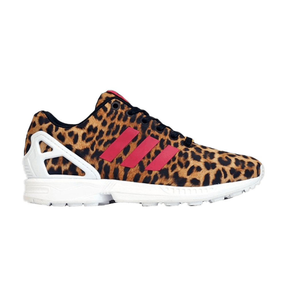 Adidas zx flux sales leopard black