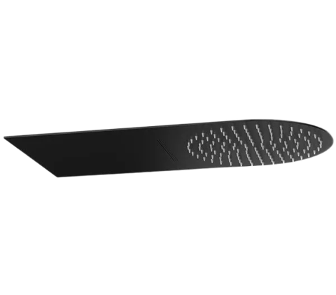 REMER 350UFMCANOX Верхний душ на стену монтаж 2 режима с каскадным душем 50х20