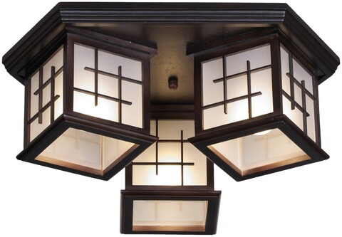 Светильник потолочный Velante Wooden 592-727-03