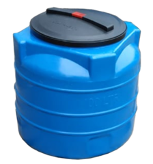 Ёмкость пластиковая пищевая STERH VERT 100 л. вертикальная (53x53x49см;синий) - арт.555071.2