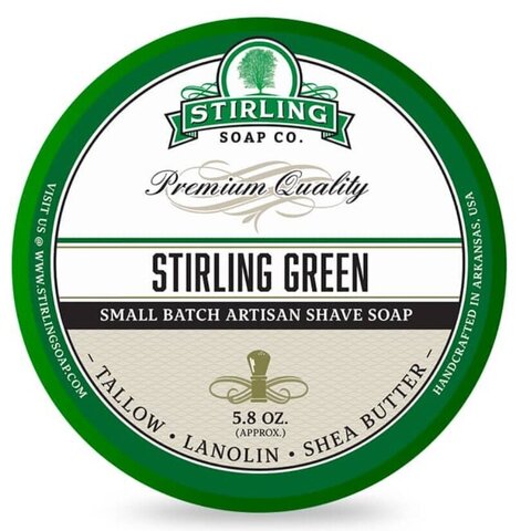 Мыло для бритья Stirling Green by Stirling 170 мл