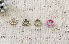 Кнопки рубашечные, пр-во Китай, d 9,5 мм, тёмно-розовый