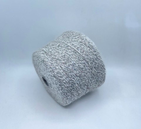 Zegna Baruffa (пр.Италия), art.Suffolk ,3/1300 433м/100гр. 67%Меринос, 20%Мохер, 13%Полиамид, цвет-Серое мулине,не однотонное, арт-31911