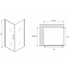 Abber Sonnenstrand AG04070-S85 Душевой уголок, 70x85x195, цвет: хром