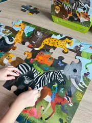 Пазл «Дикие животные», Crocodile Creek, 36 элементов