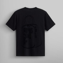 Футболка Alpha Industries Alpha Dog Tag Tee Black (Черный)