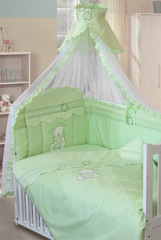 Комплект "Сабина" 7 пр (зеленый)