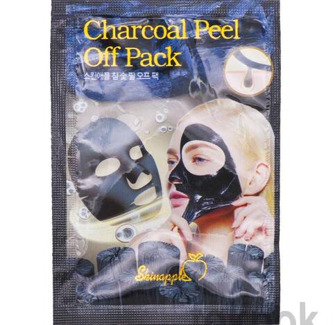 Маска пленка с углем SkinApple Charcoal Peel Off Pack Mask, 10 гр