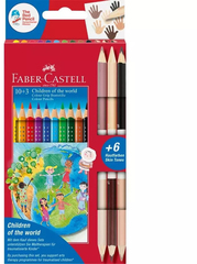 Karandaş 10rəng +3 Grip 201746 Faber Castell