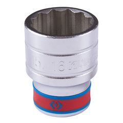 KING TONY (433030S) Головка торцевая стандартная двенадцатигранная 1/2", дюймовая 15/16"