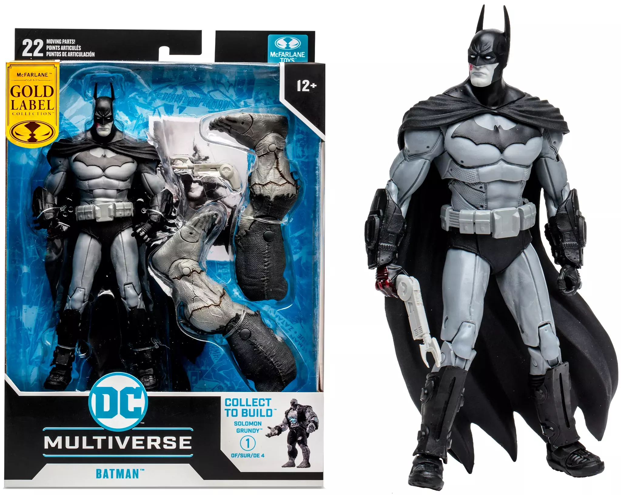 DC Мультивселенная фигурки Бэтмен Аркхем Сити Соломон Гранди