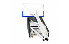 Баскетбольная стойка мобильная складная на пружинах вынос 2,25 м c противовесом Zavodsporta